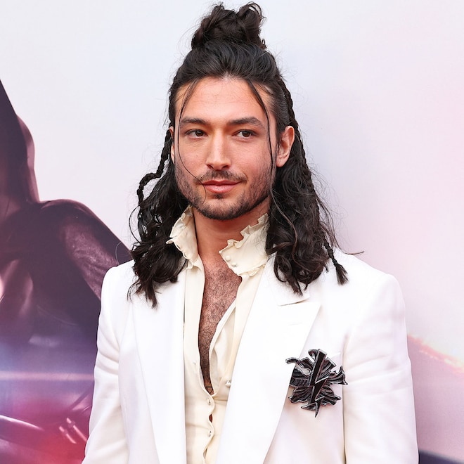 Ezra Miller Makes Red Carpet Return 2 Years After Controversies